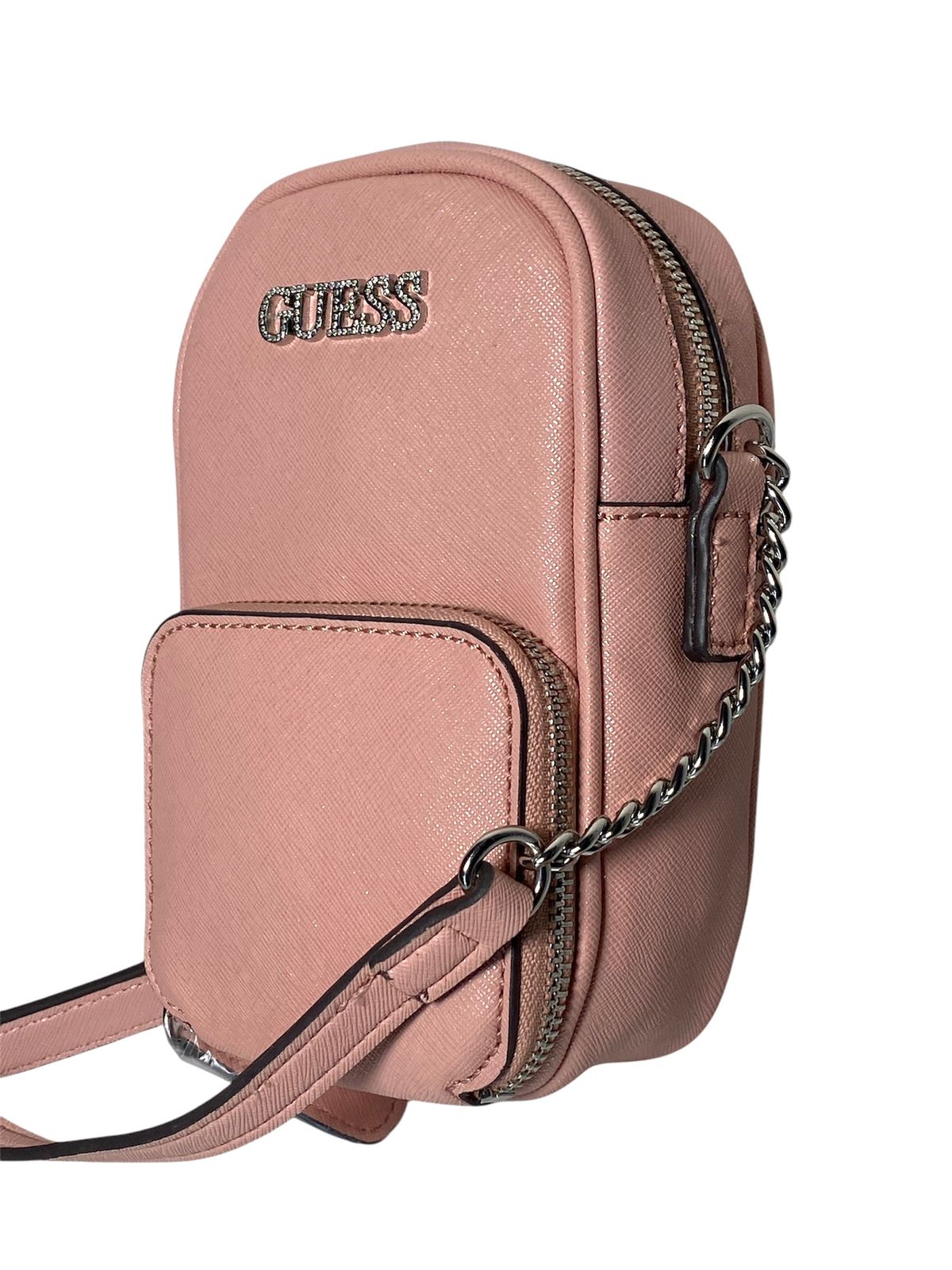 Crossbody Guess Rosa – Elegancia compacta, Estilo imperdible
