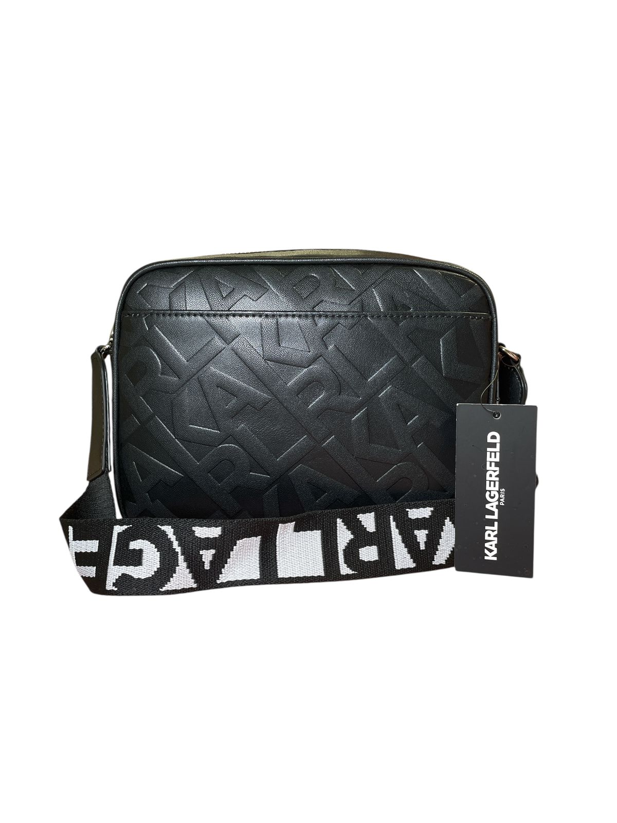 Karl Lagerfeld Mini Crossbody con Monedero – Lujo Compacto y Estilo
