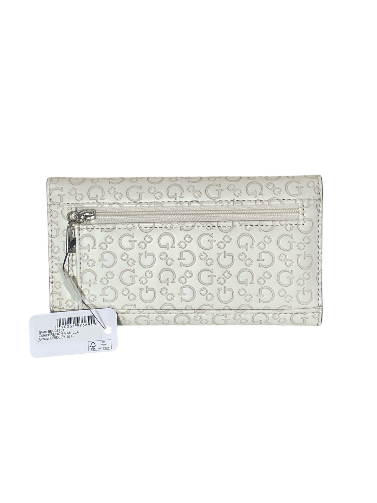 Cartera GUESS con Doble Broche – Elegancia y Organización en un Solo Toque