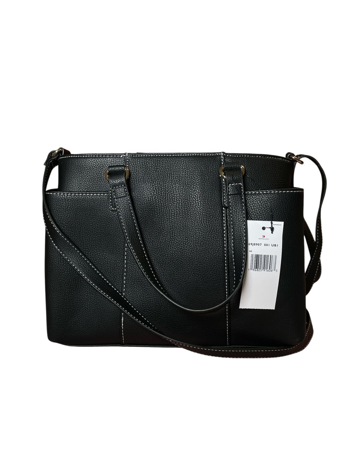 Tommy Hilfiger Bolsa Negra – Clásico Elegante que Habla por Tí
