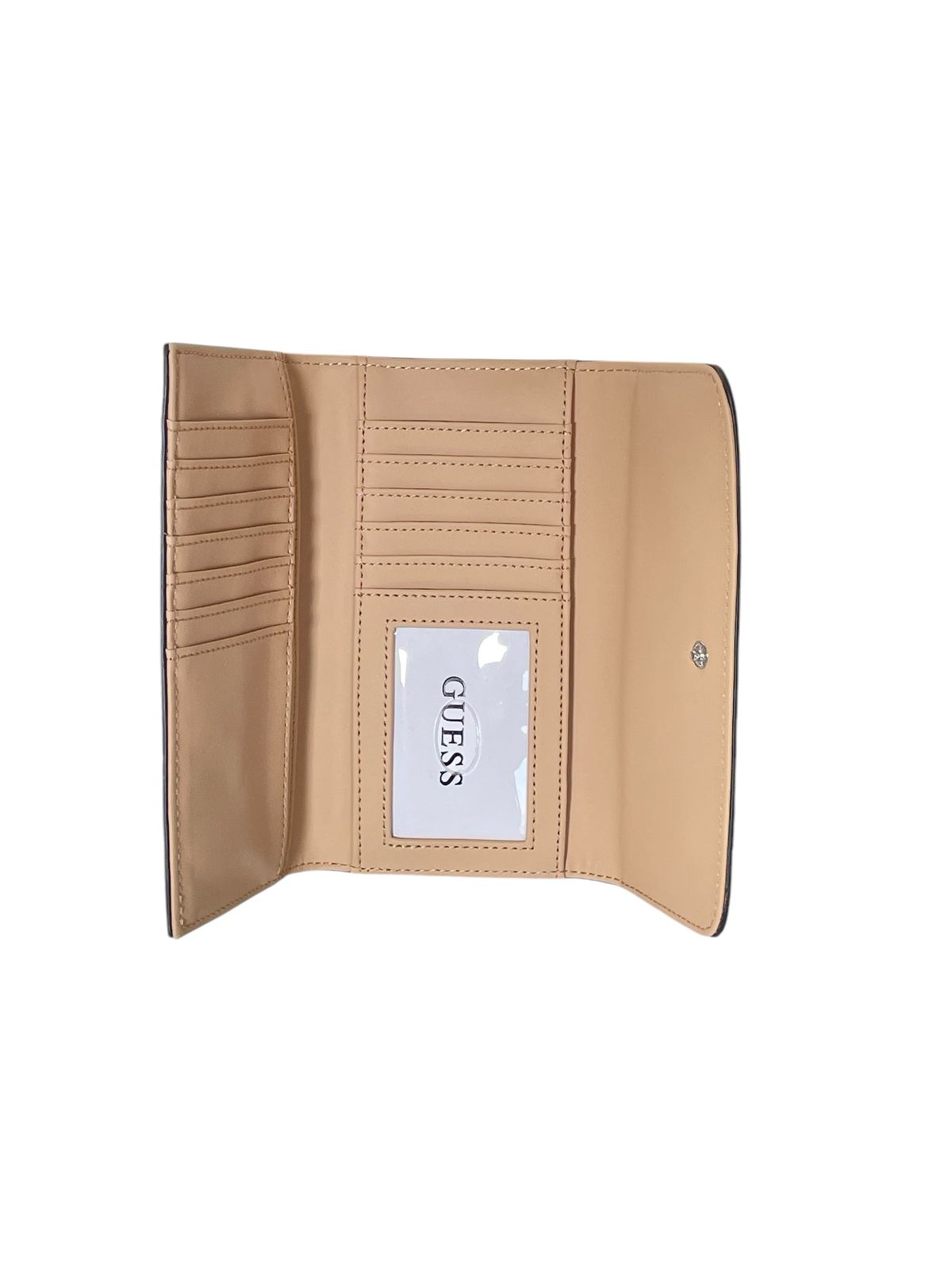 Cartera GUESS con Doble Broche – Elegancia y Organización en un Solo Toque