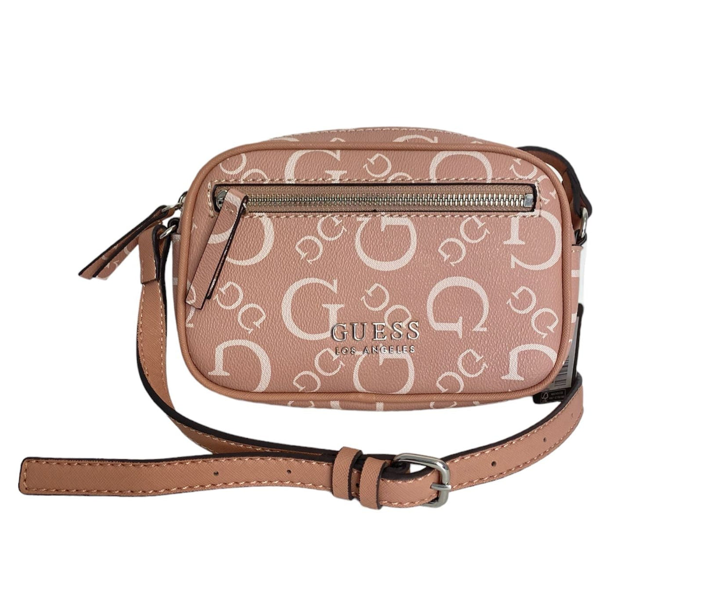 Bolsa Guess Rosa y Café – Elegancia con un toque dulce y sofisticado