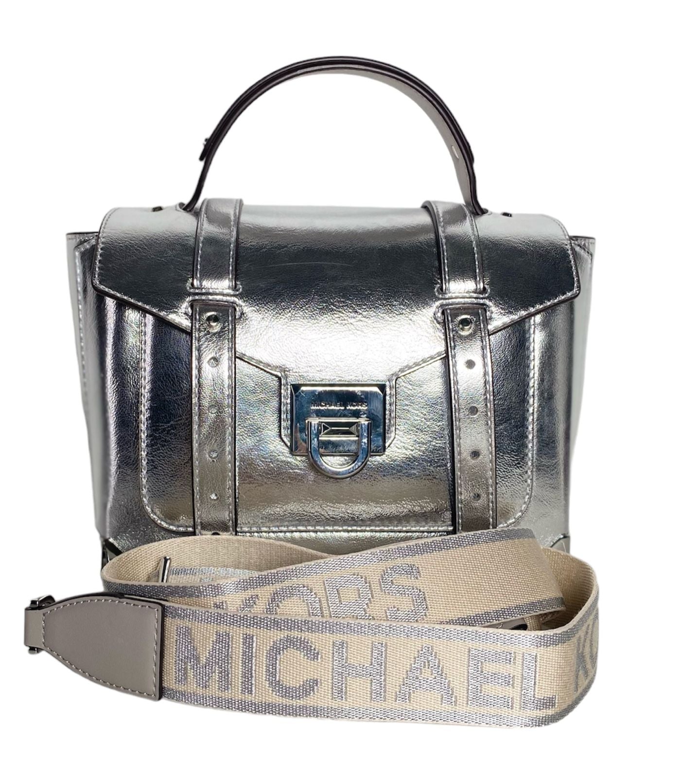 Bolsa Michael Kors Metálica – Un Brillo sofisticado que eleva tu estilo
