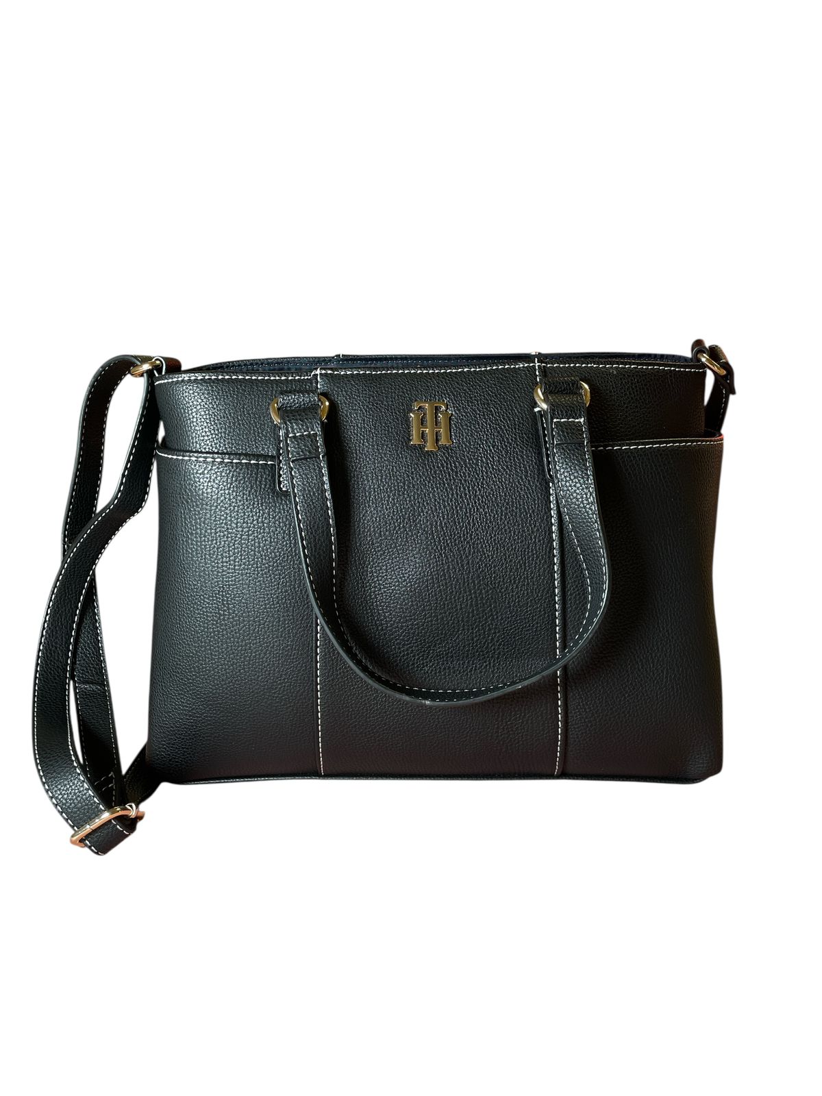 Tommy Hilfiger Bolsa Negra – Clásico Elegante que Habla por Tí
