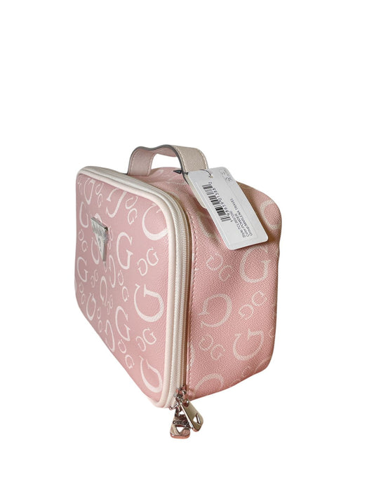 Cosmetiquera Guess Rosa Monogram – Glamour que viaja contigo
