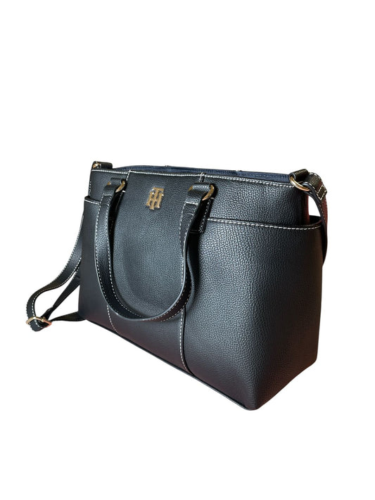 Tommy Hilfiger Bolsa Negra – Clásico Elegante que Habla por Tí