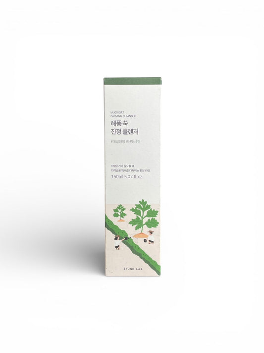 Round Lab Mugwort Calming Cleanser 150 ml / Limpiador facial calmante con artemisa