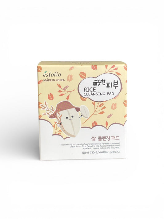 Pads Limpiadores de Arroz – Rice Cleansing Pad | Esfolio Korea