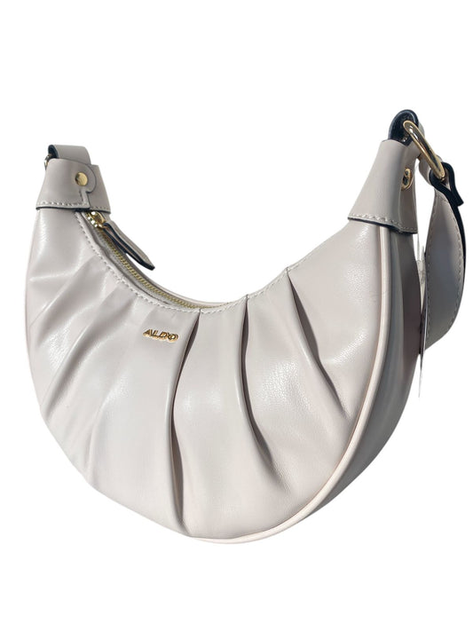 Bolsa de Mano ALDO Crema – Elegancia minimalista con toque dorado