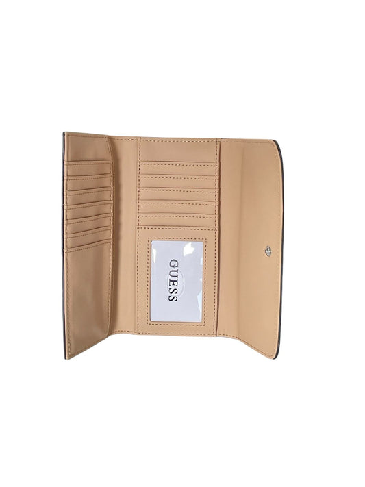 Cartera GUESS con Doble Broche – Elegancia y Organización en un Solo Toque