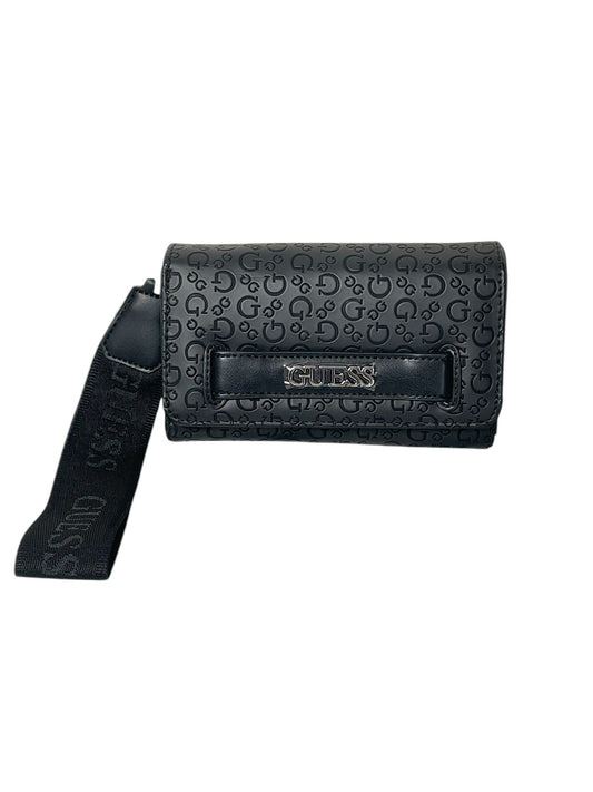 Monedero GUESS Negro con Correa – Estilo Sofisticado, Elegante, Siempre Contigo