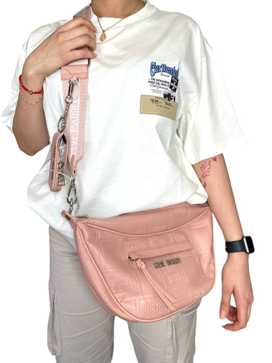 Bolsa Bandolera Steve Madden Rosa – Versatilidad, Estilo y Puro Glam