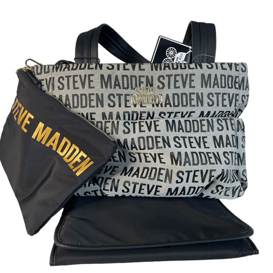 Pañalera Steve Madden Gris – Estilo y practicidad