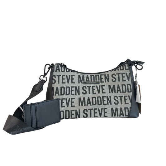 Bolsa Steve Madden “Black & Blush Cardholder” – Elegancia urbana con toque funcional