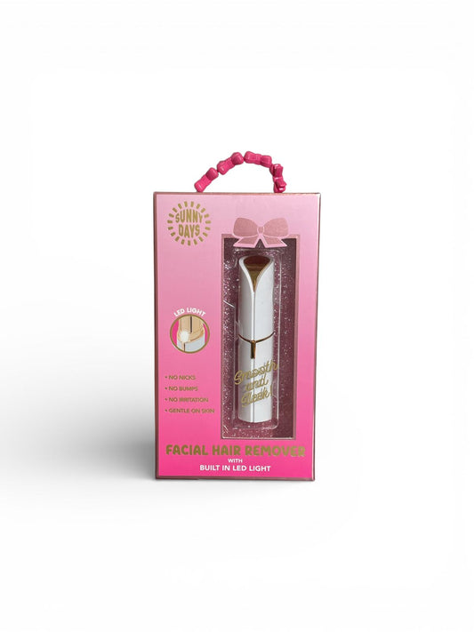 Depilador Facial Eléctrico con Luz LED – Suave, Preciso y Sin Irritación