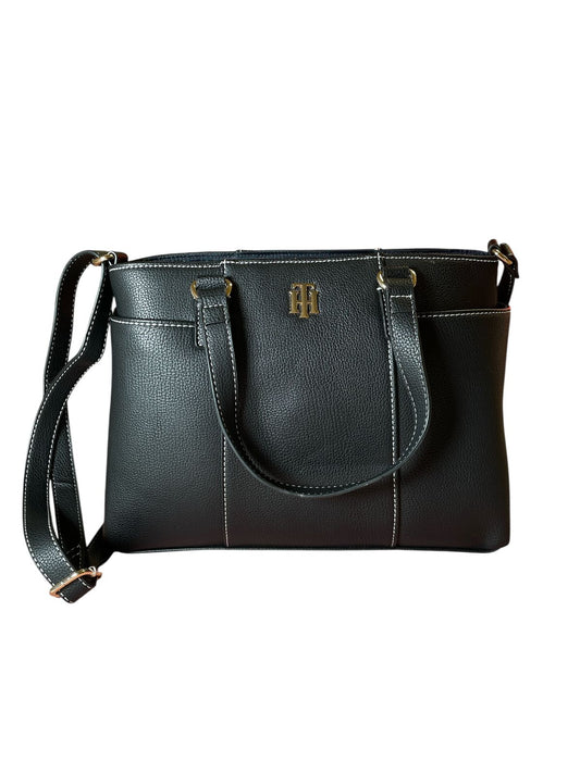 Tommy Hilfiger Bolsa Negra – Clásico Elegante que Habla por Tí