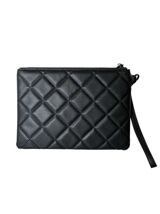Clutch/Muñequera Steve Madden Acolchado Negro